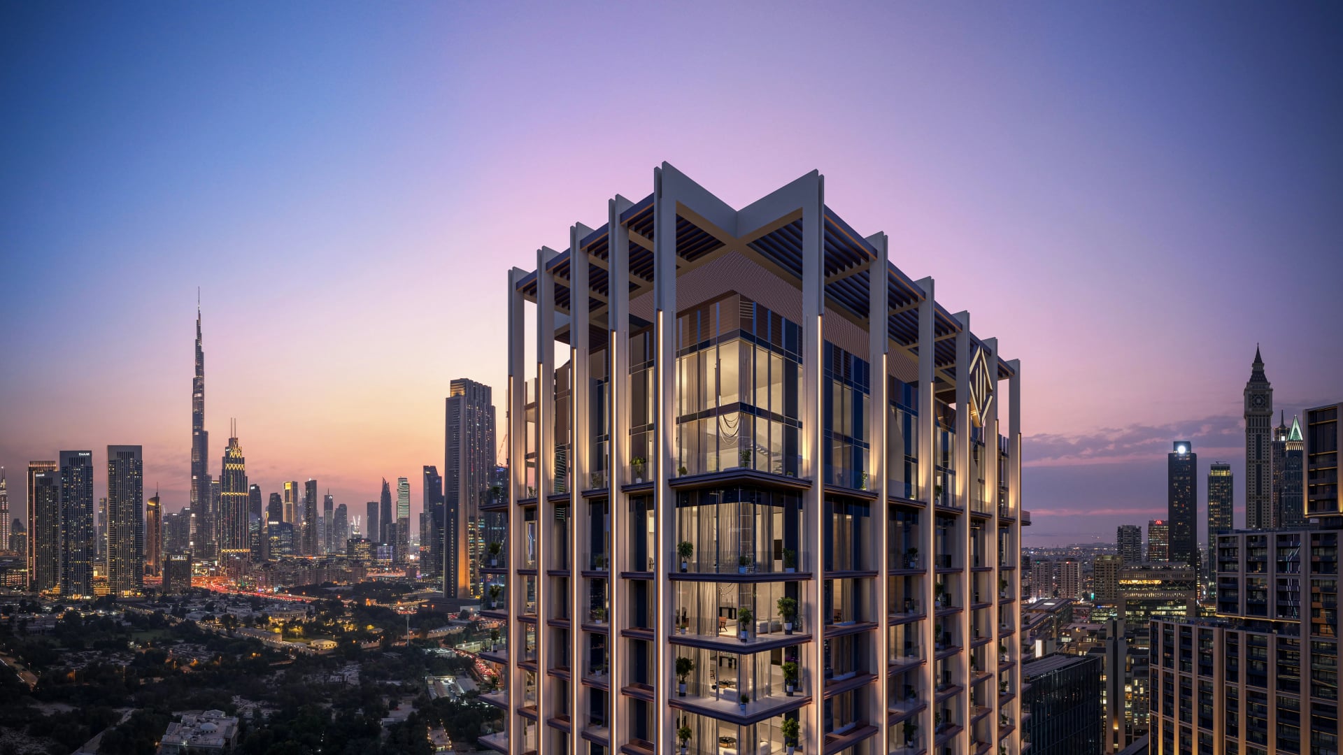 The Residences DIFC Zabeel District by Dubai International Financial Centre (DIFC), image 1 of 13. Render supplied by developer.