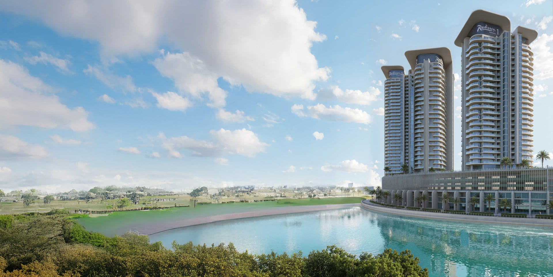 Radisson Residences Tower 3 by Royal Group, image 1 of 14. Render supplied by developer.