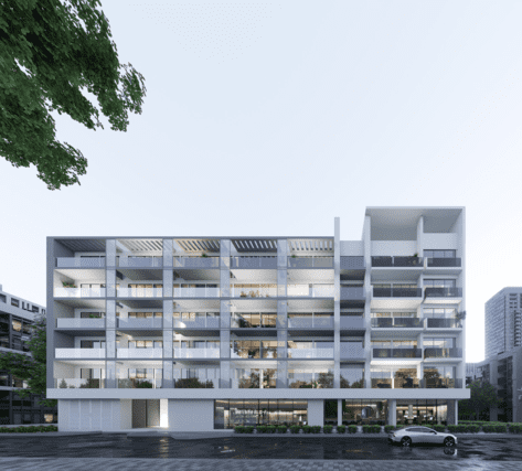 Casa Vista Residence by Golden Woods, image 3 of 18. Render supplied by developer.