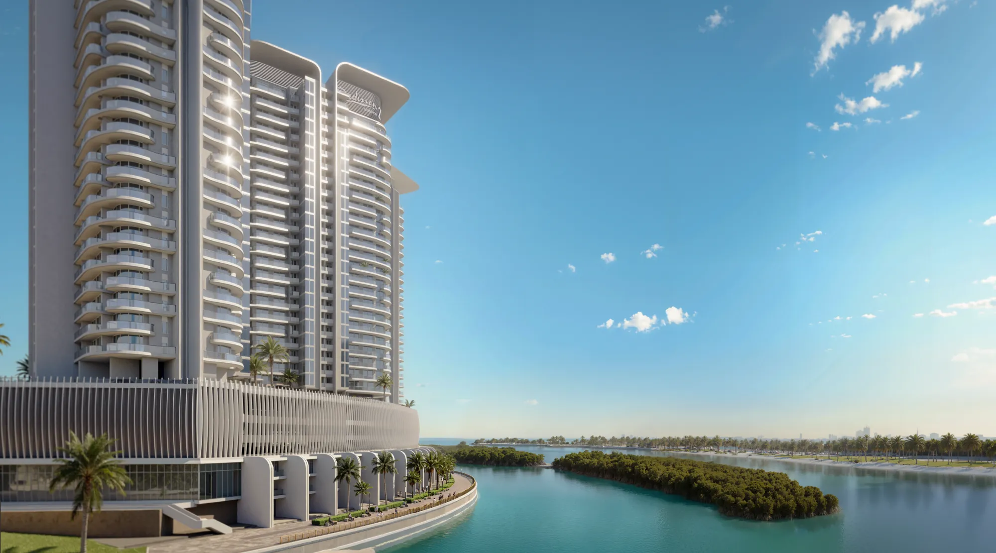 Radisson Residences Tower 3 by Royal Group, image 2 of 14. Render supplied by developer.
