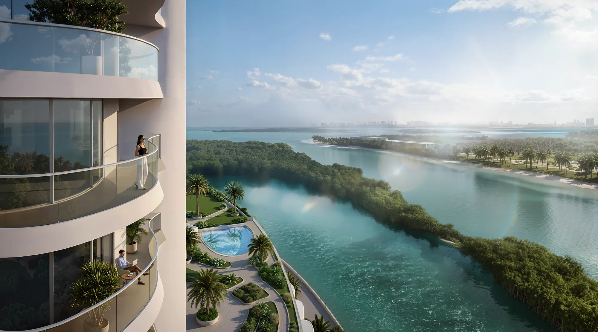 Radisson Residences Tower 3 by Royal Group, image 3 of 14. Render supplied by developer.