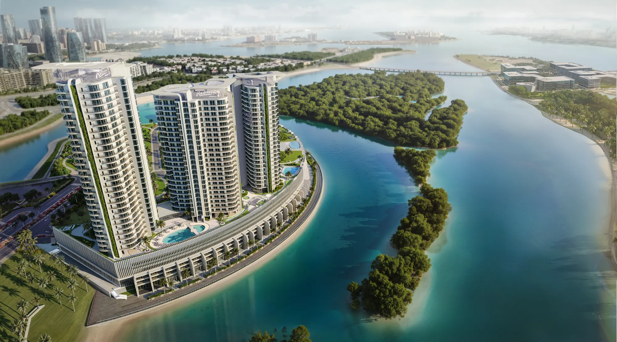 Radisson Residences Tower 3 by Royal Group, image 6 of 14. Render supplied by developer.