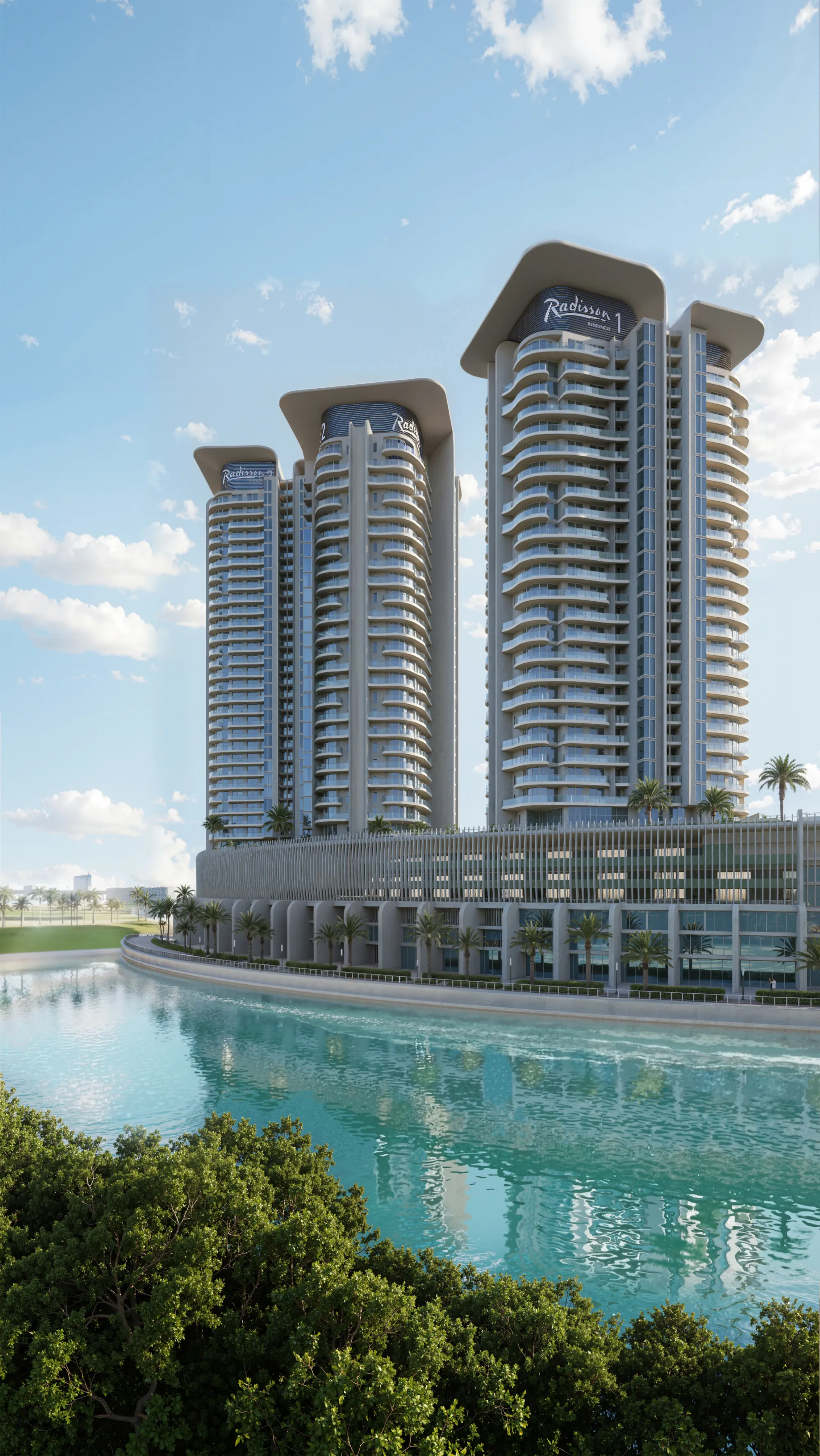 Radisson Residences Tower 3 by Royal Group, image 7 of 14. Render supplied by developer.