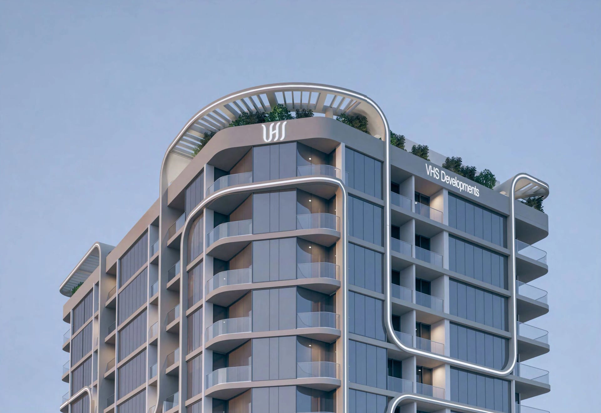 Crystal Tower by VHS, image 1 of 9. Render supplied by developer.