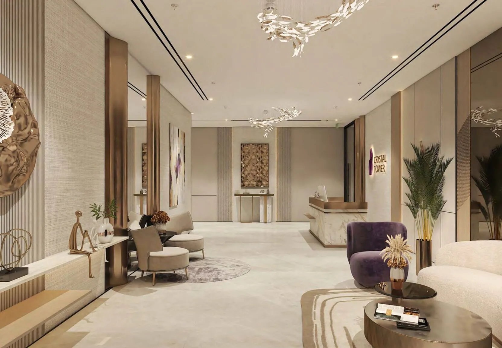 Crystal Tower by VHS, image 7 of 9. Render supplied by developer.