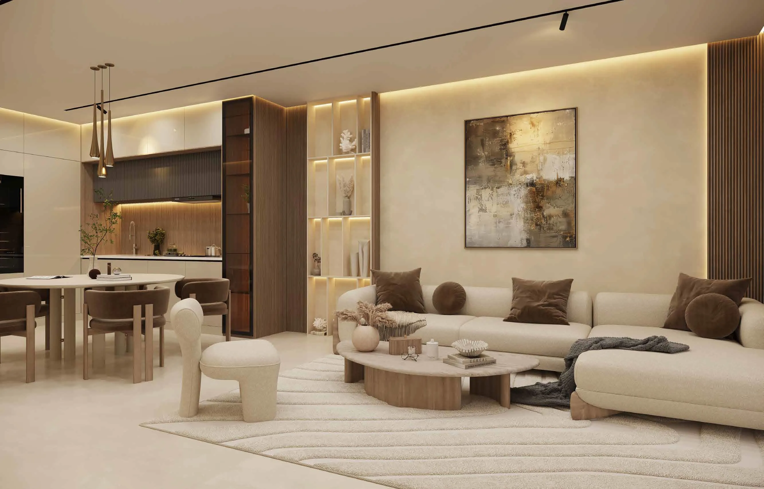 Azra Residence by Enaam Developers, image 4 of 11. Render supplied by developer.