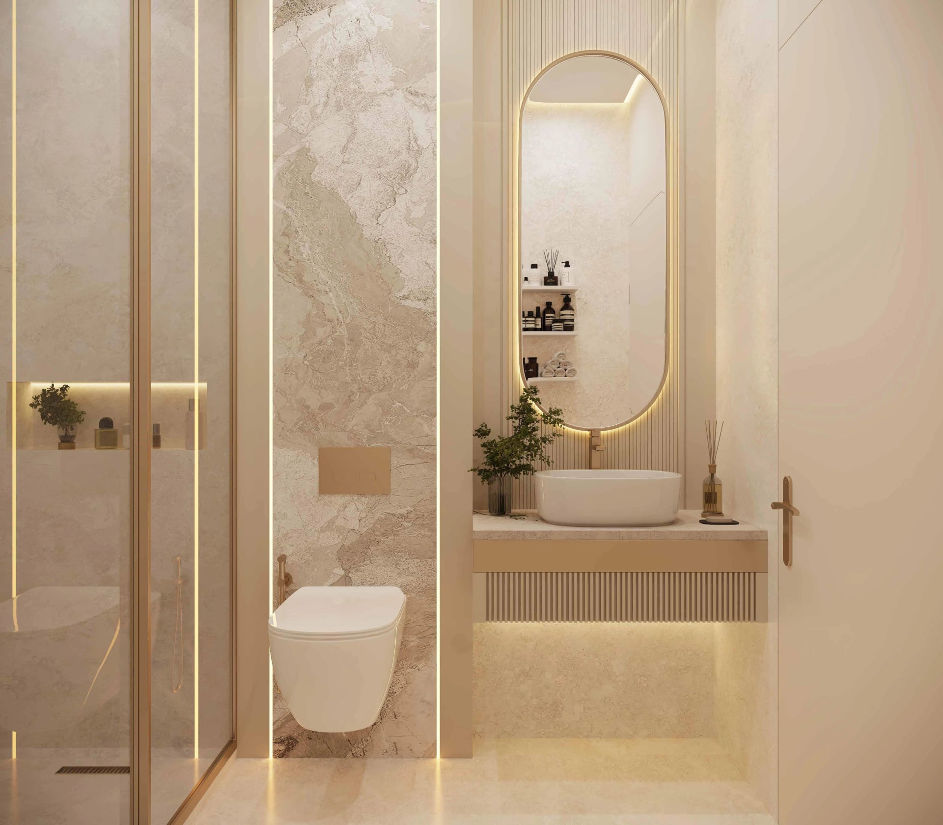 Azra Residence by Enaam Developers, image 7 of 11. Render supplied by developer.