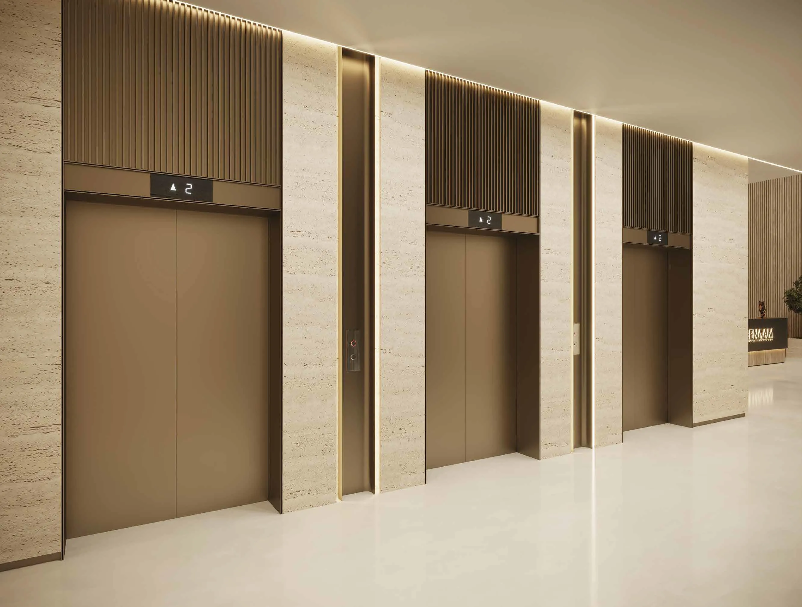 Azra Residence by Enaam Developers, image 9 of 11. Render supplied by developer.
