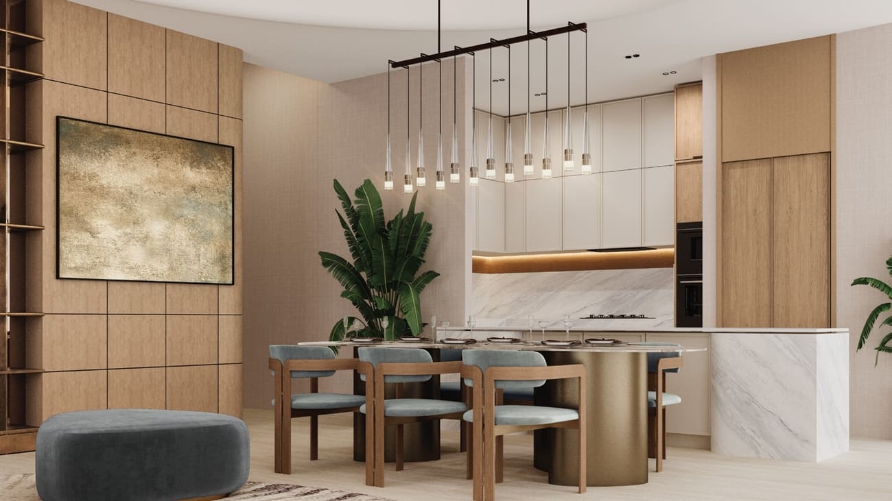 Taj Wellington Mews by BNW Developments, image 10 of 19. Render supplied by developer.