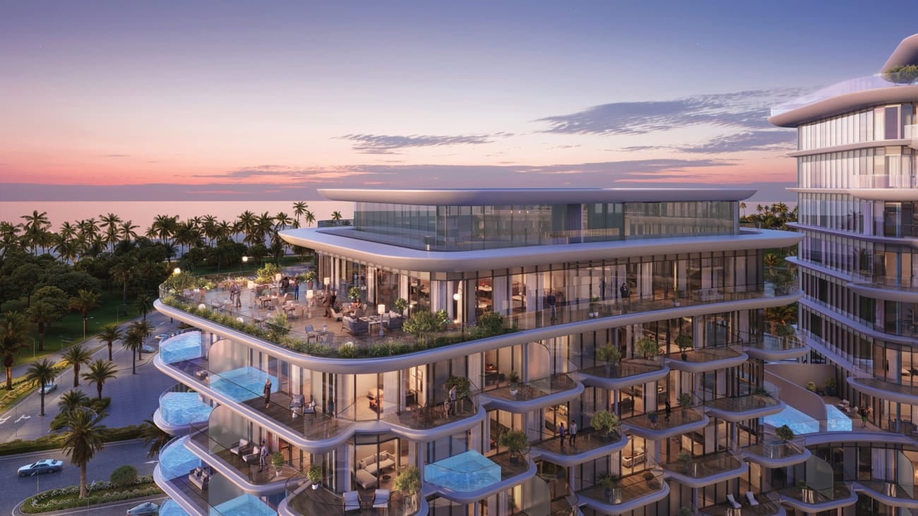 Taj Wellington Mews by BNW Developments, image 3 of 19. Render supplied by developer.