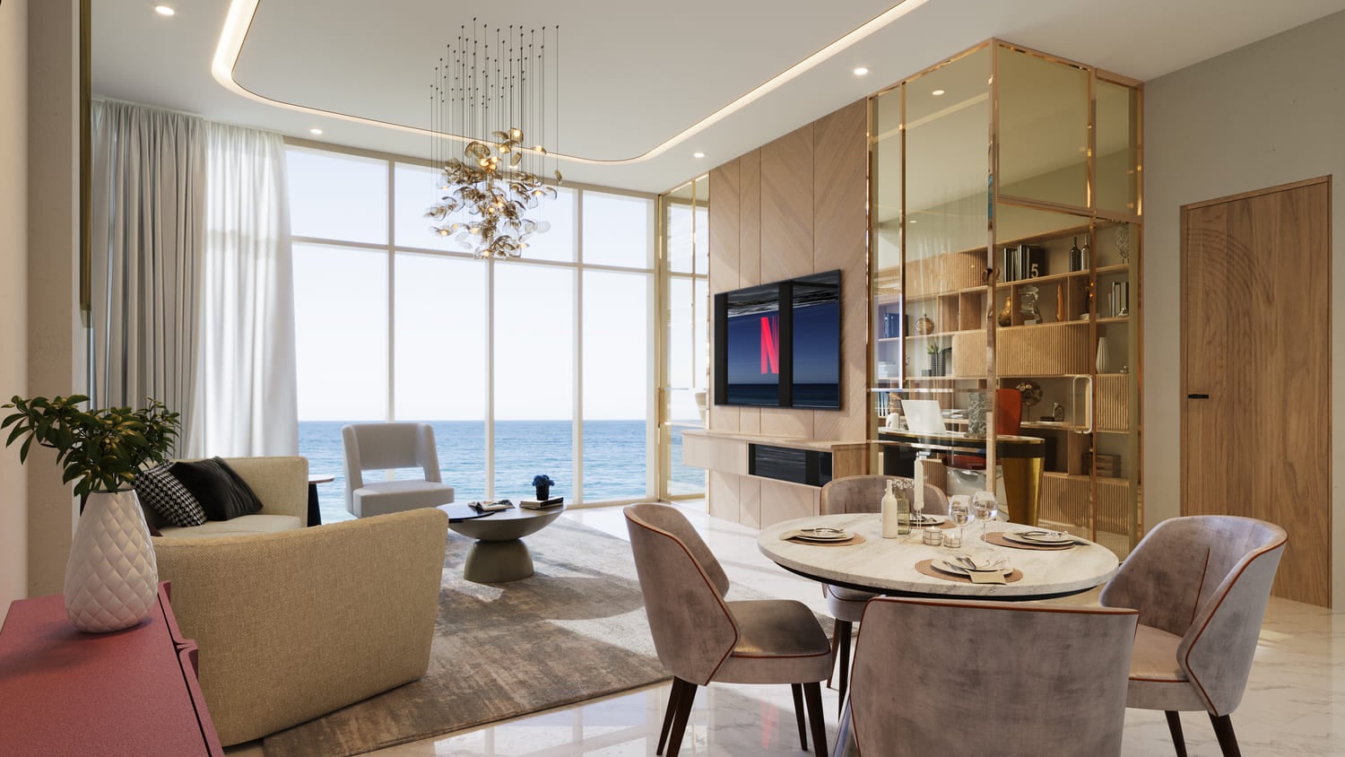 Aqua Arc by BNW Developments, image 15 of 22. Render supplied by developer.