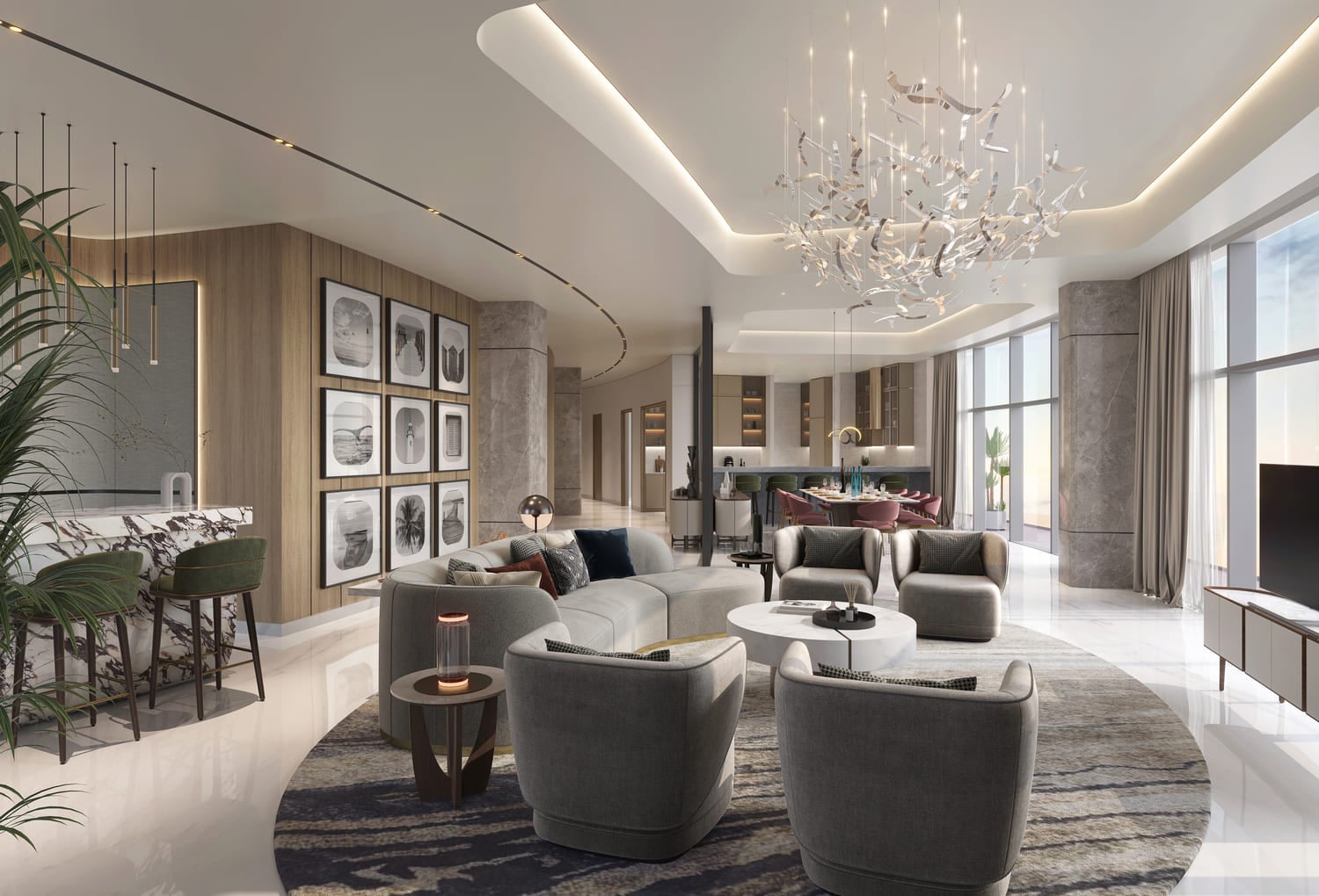 Aqua Arc by BNW Developments, image 18 of 22. Render supplied by developer.