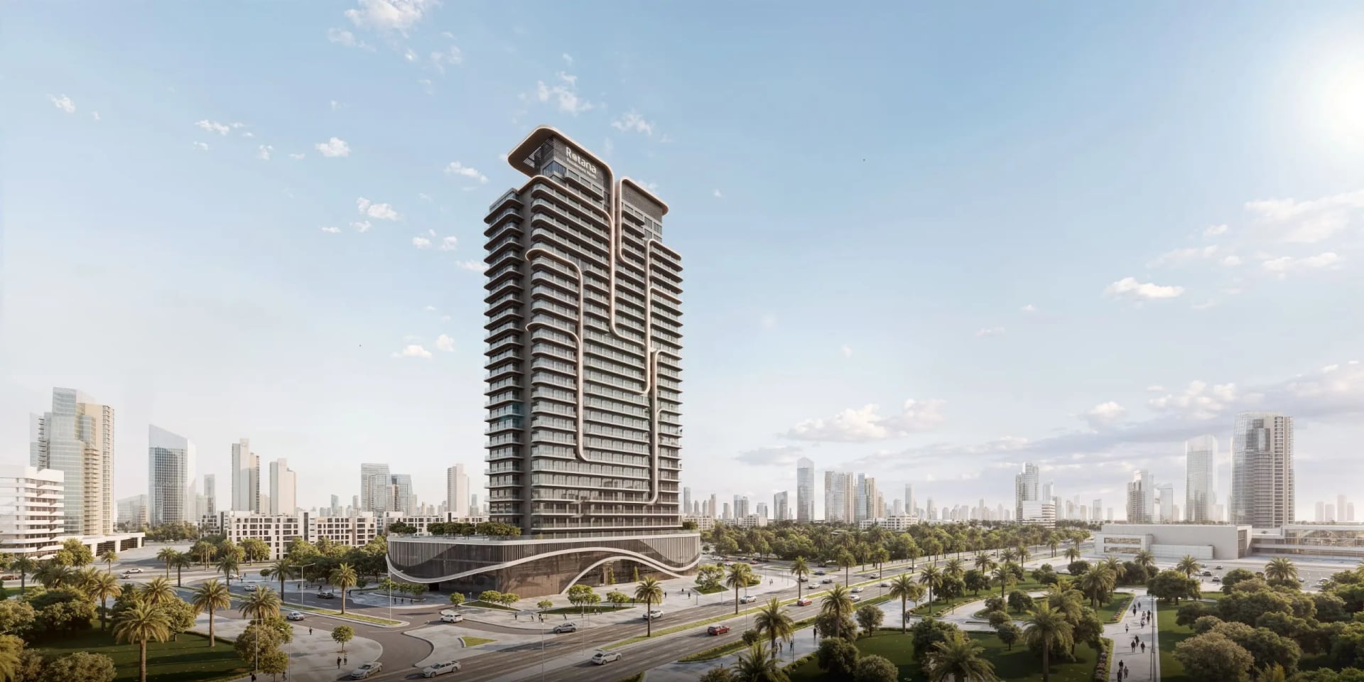 Rotana Residences North Tower by Royal Group, image 1 of 15. Render supplied by developer.
