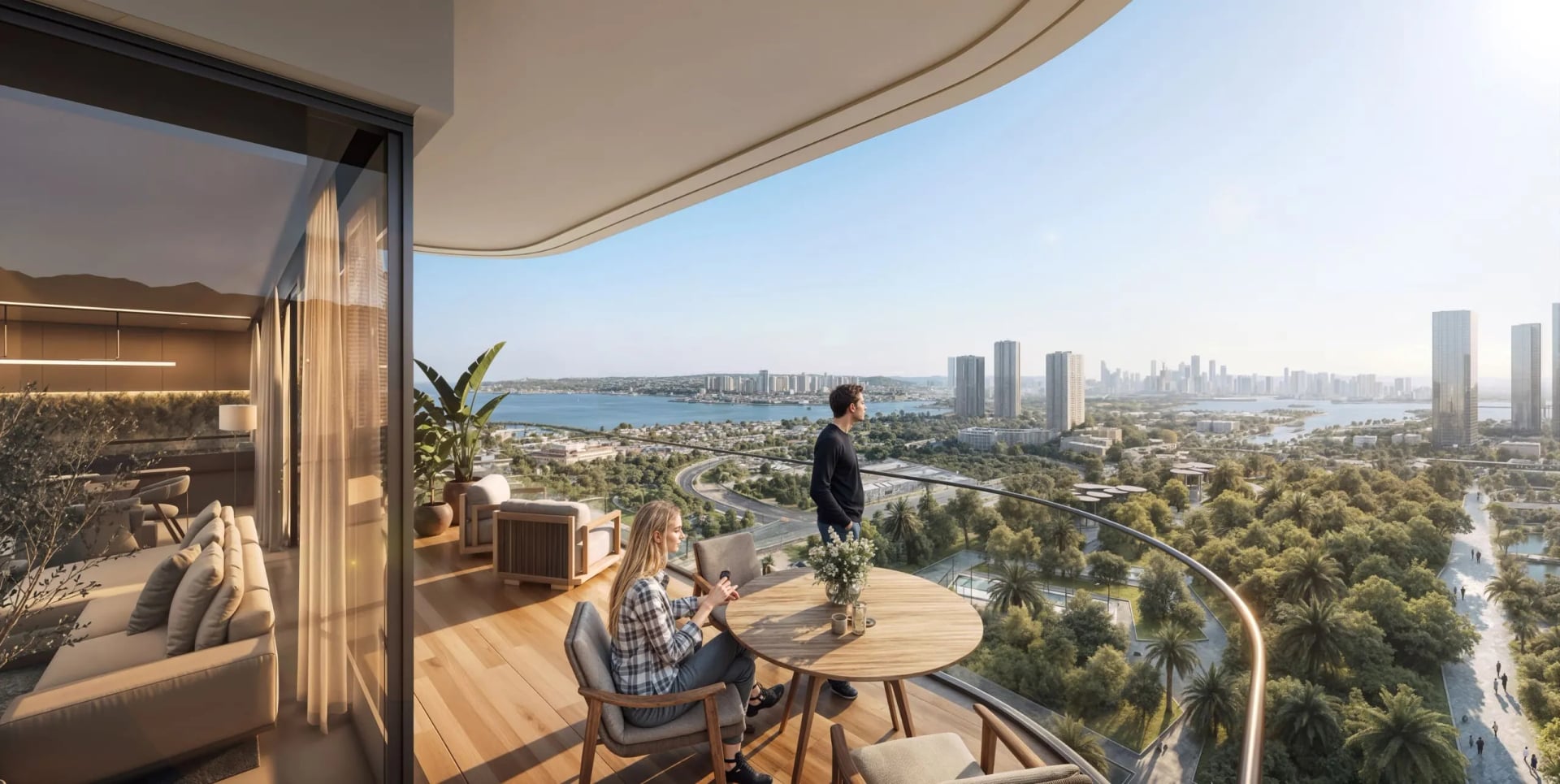 Rotana Residences North Tower by Royal Group, image 4 of 15. Render supplied by developer.