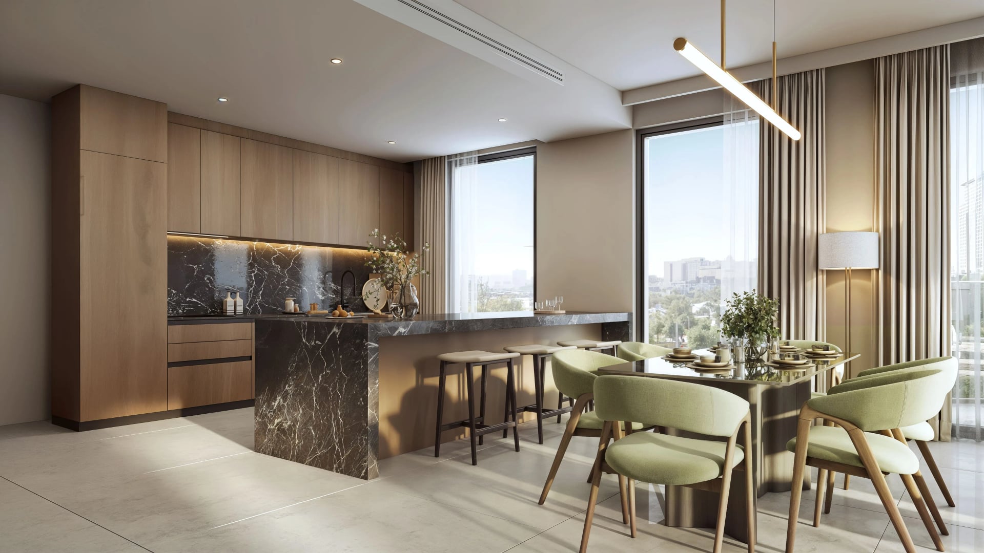Rotana Residences North Tower by Royal Group, image 9 of 15. Render supplied by developer.