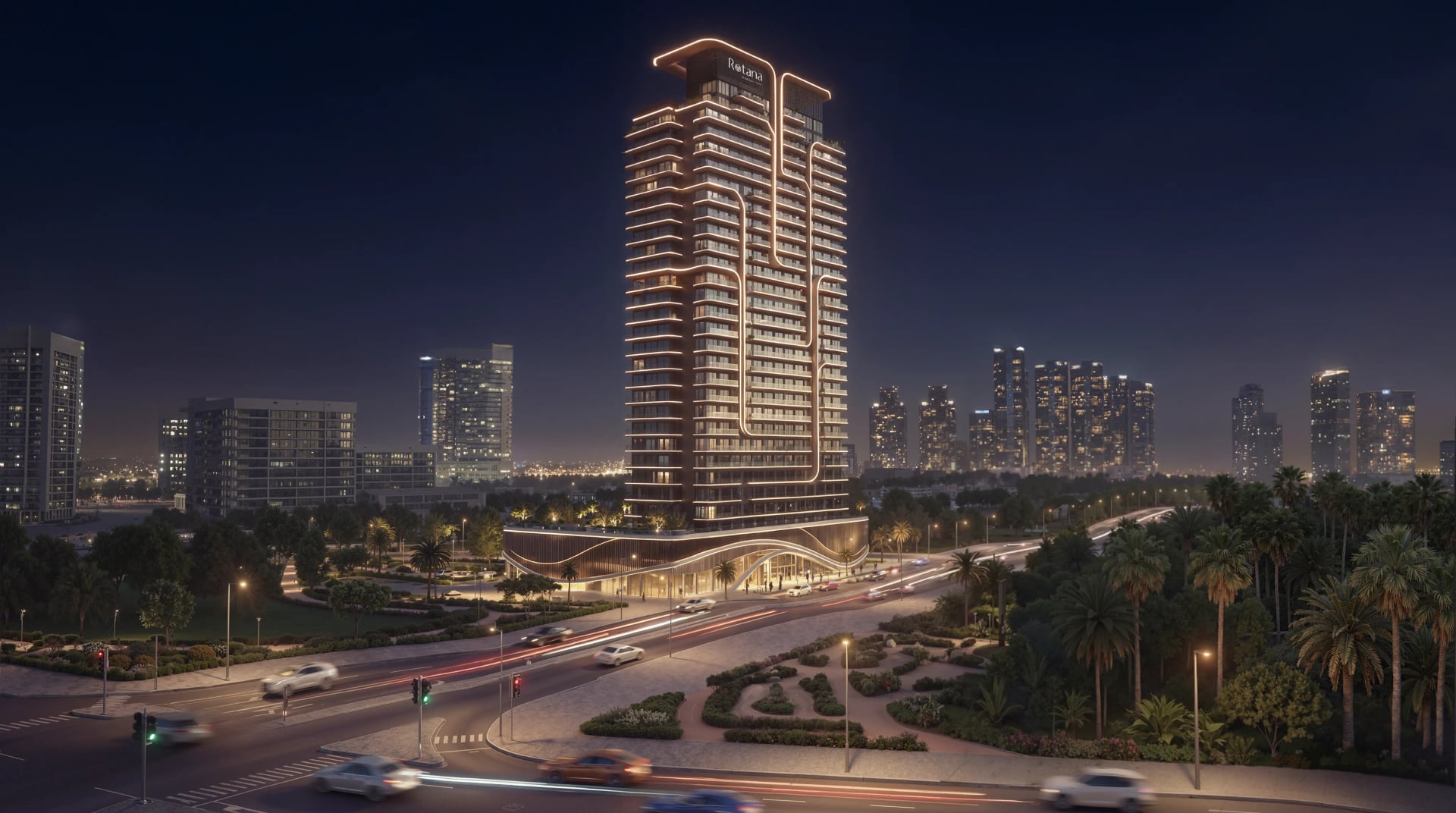 Rotana Residences North Tower by Royal Group, image 5 of 15. Render supplied by developer.