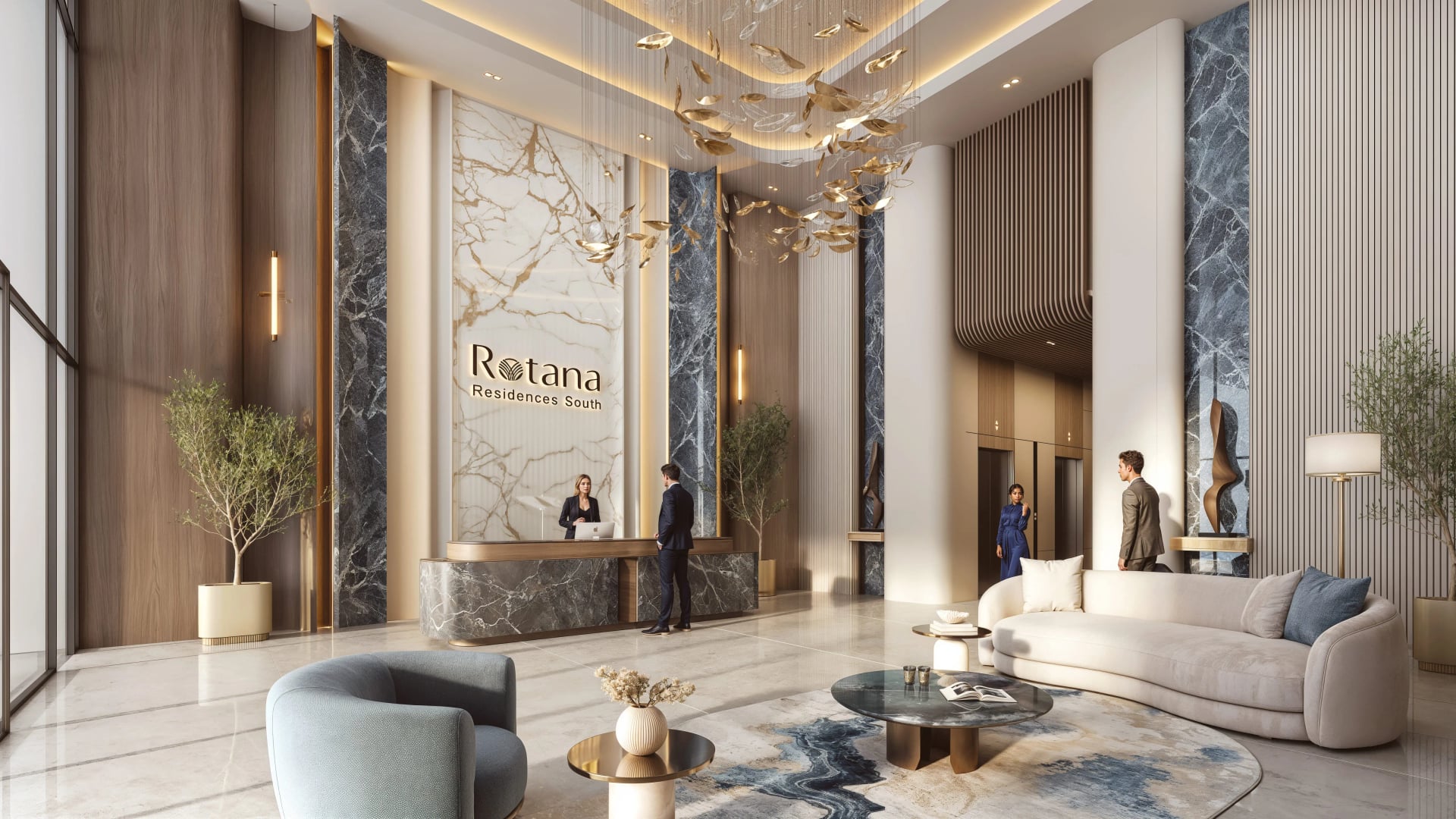 Rotana Residences South Tower by Royal Group, image 14 of 14. Render supplied by developer.