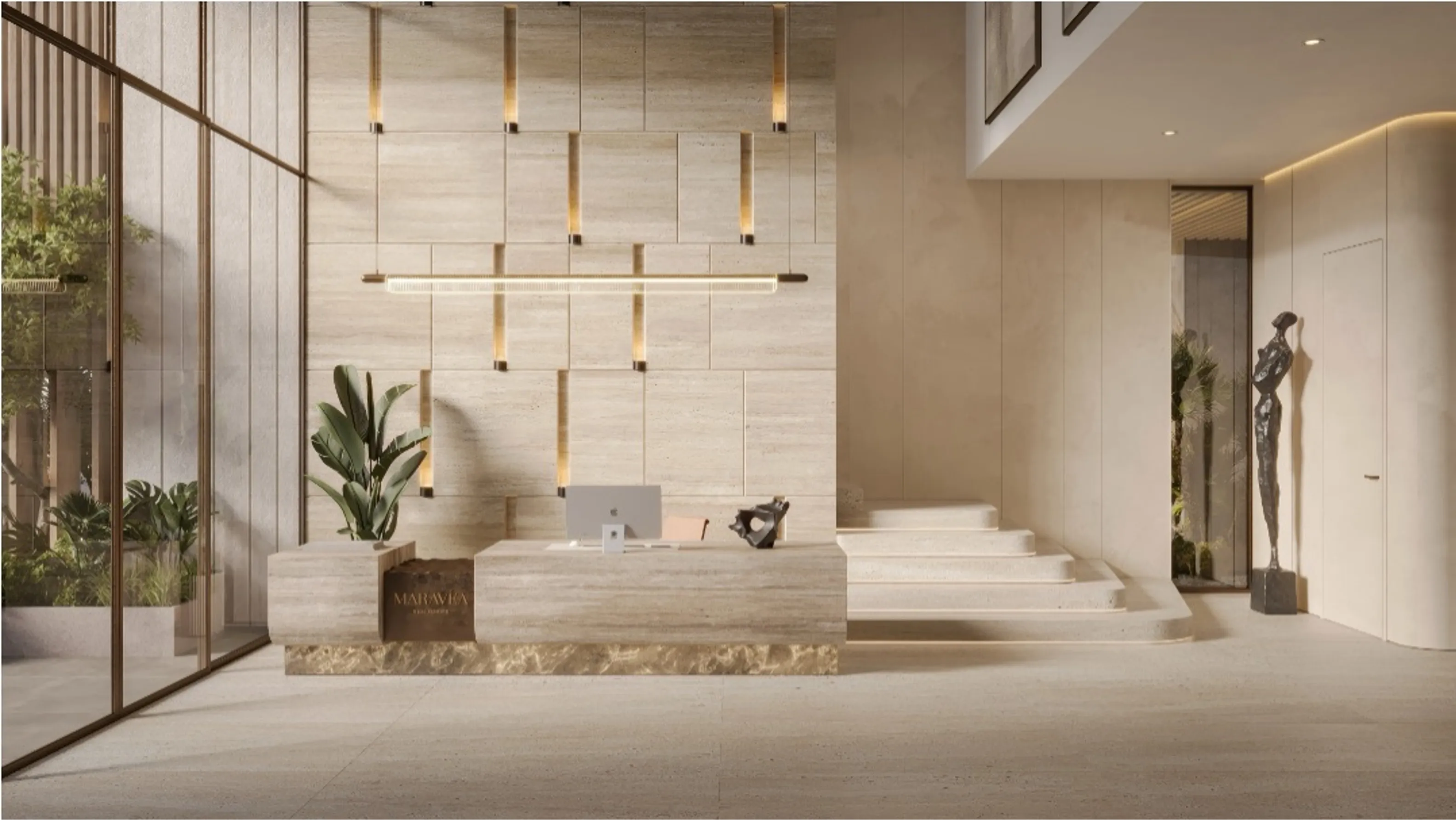 Maravea Residences by Enzo, image 4 of 4. Render supplied by developer.