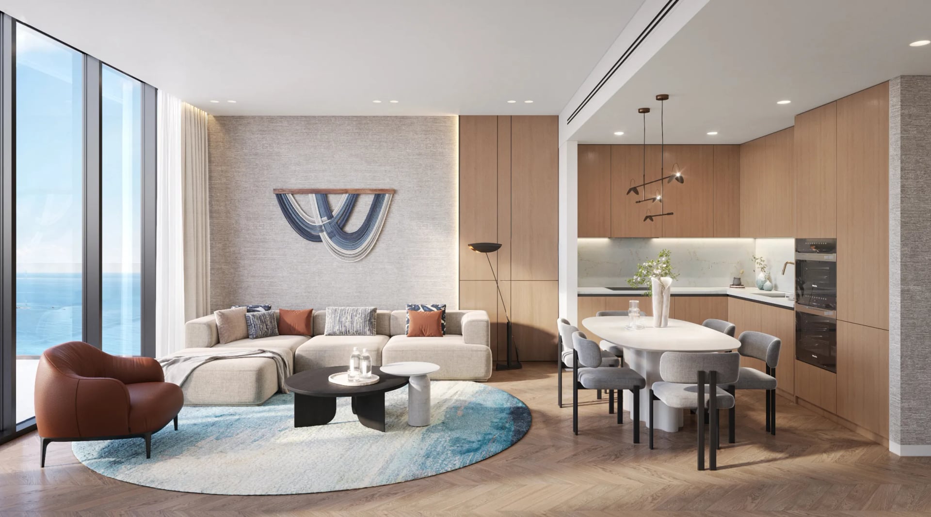 The Residences at Sheraton Al Marjan Island Resort by ATARA Development, image 9 of 17. Render supplied by developer.