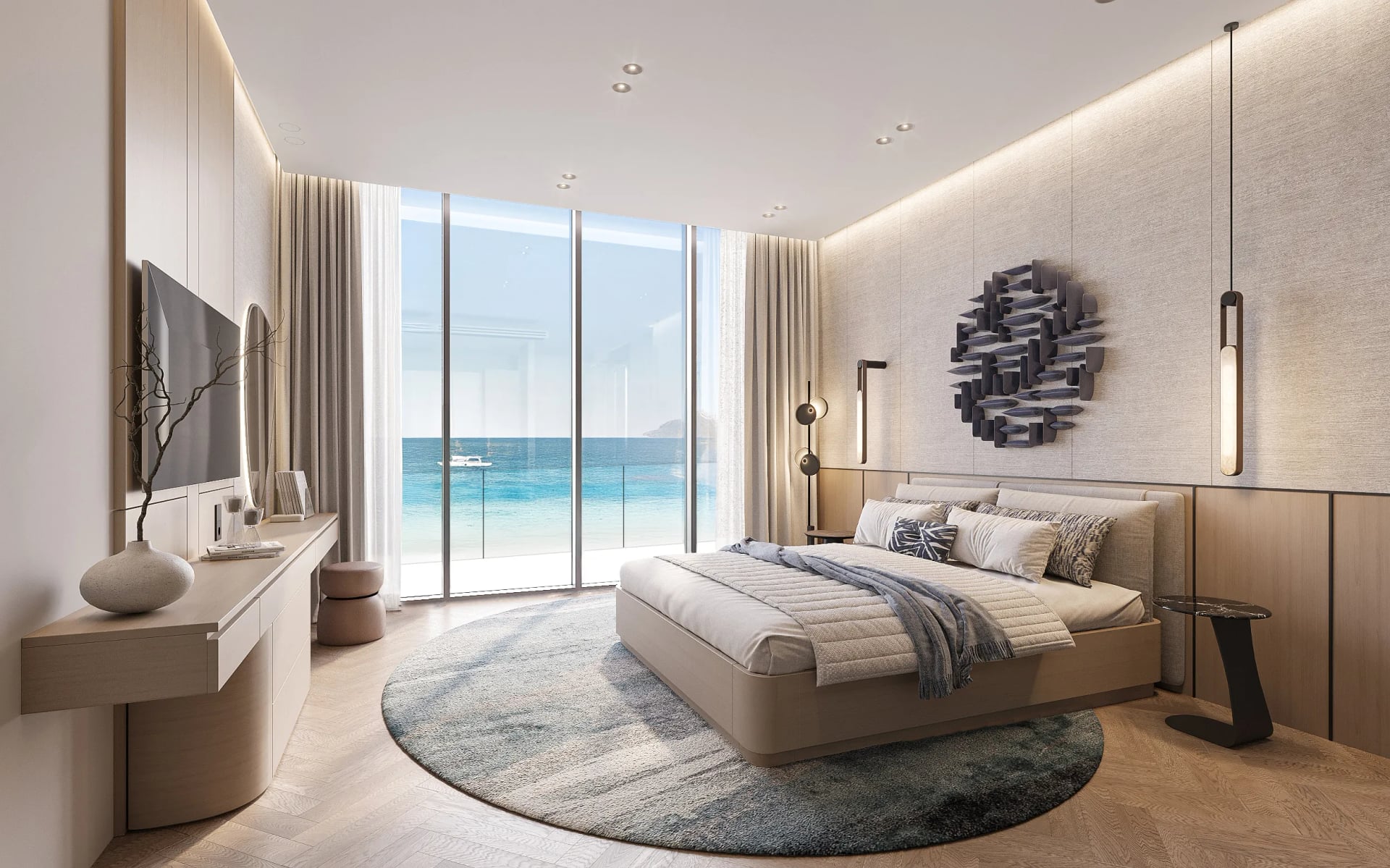The Residences at Sheraton Al Marjan Island Resort by ATARA Development, image 10 of 17. Render supplied by developer.