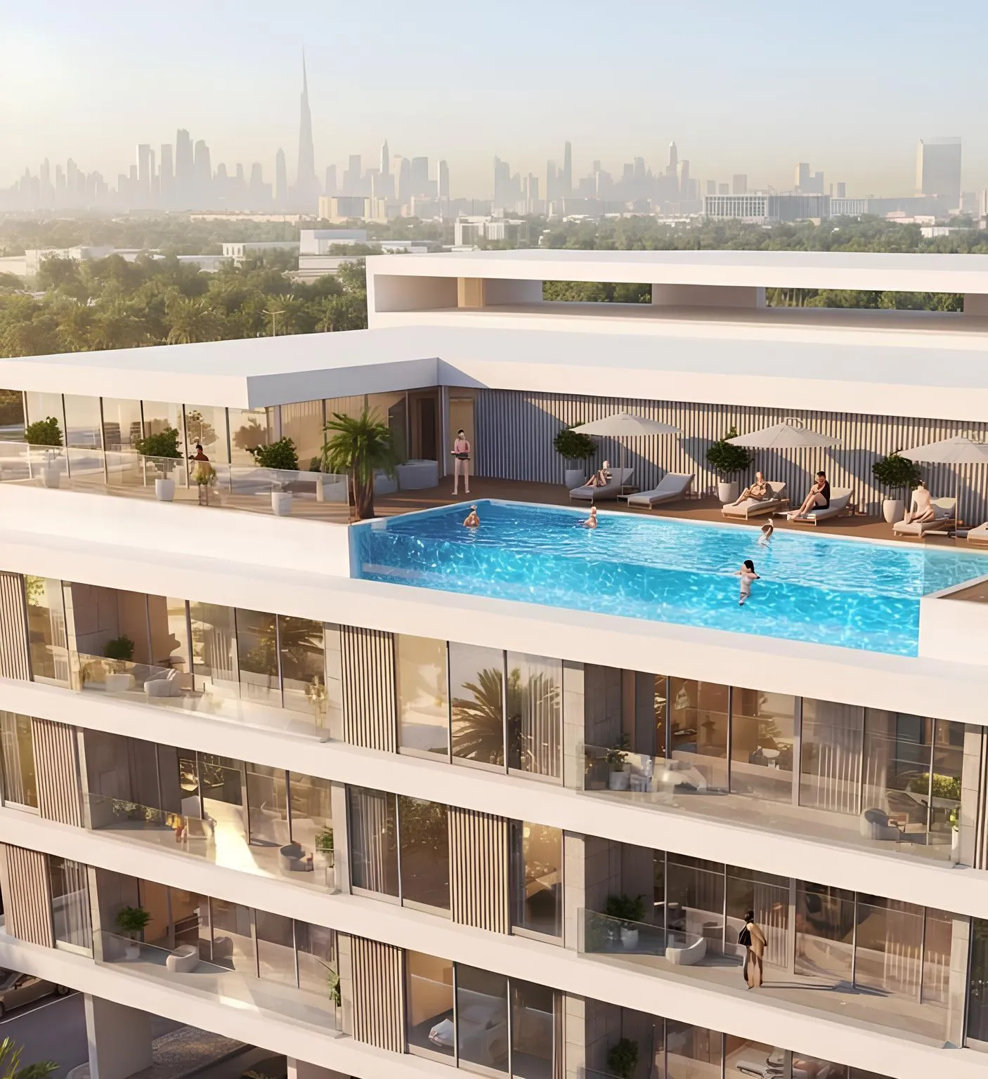 Cresswell Plaza by Merath Management, image 1 of 8. Render supplied by developer.