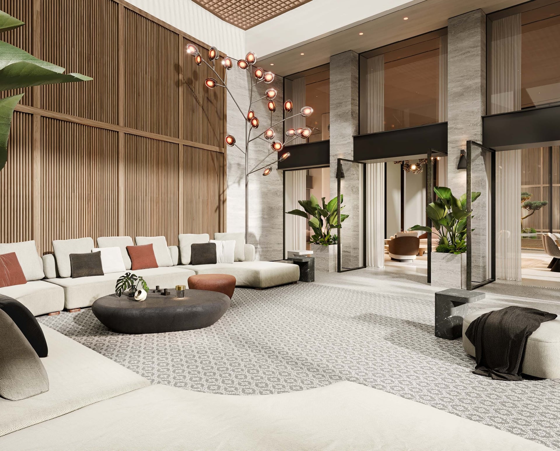 Opus By Omniyat, image 11 of 14. Render supplied by developer.
