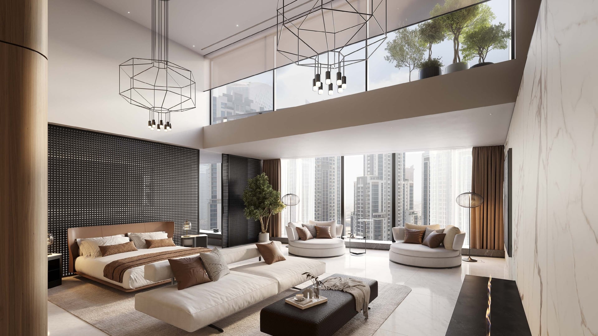 Opus By Omniyat, image 7 of 14. Render supplied by developer.
