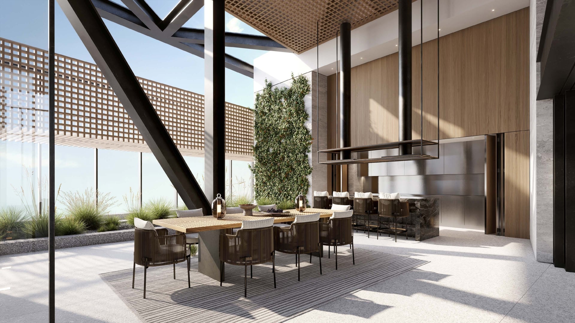 Opus By Omniyat, image 8 of 14. Render supplied by developer.