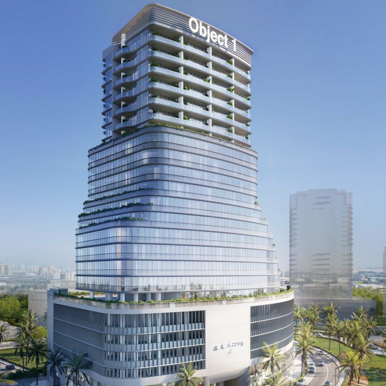 ELAR1S Axis by Object One, JVT (Jumeirah Village Triangle). Render supplied by developer.