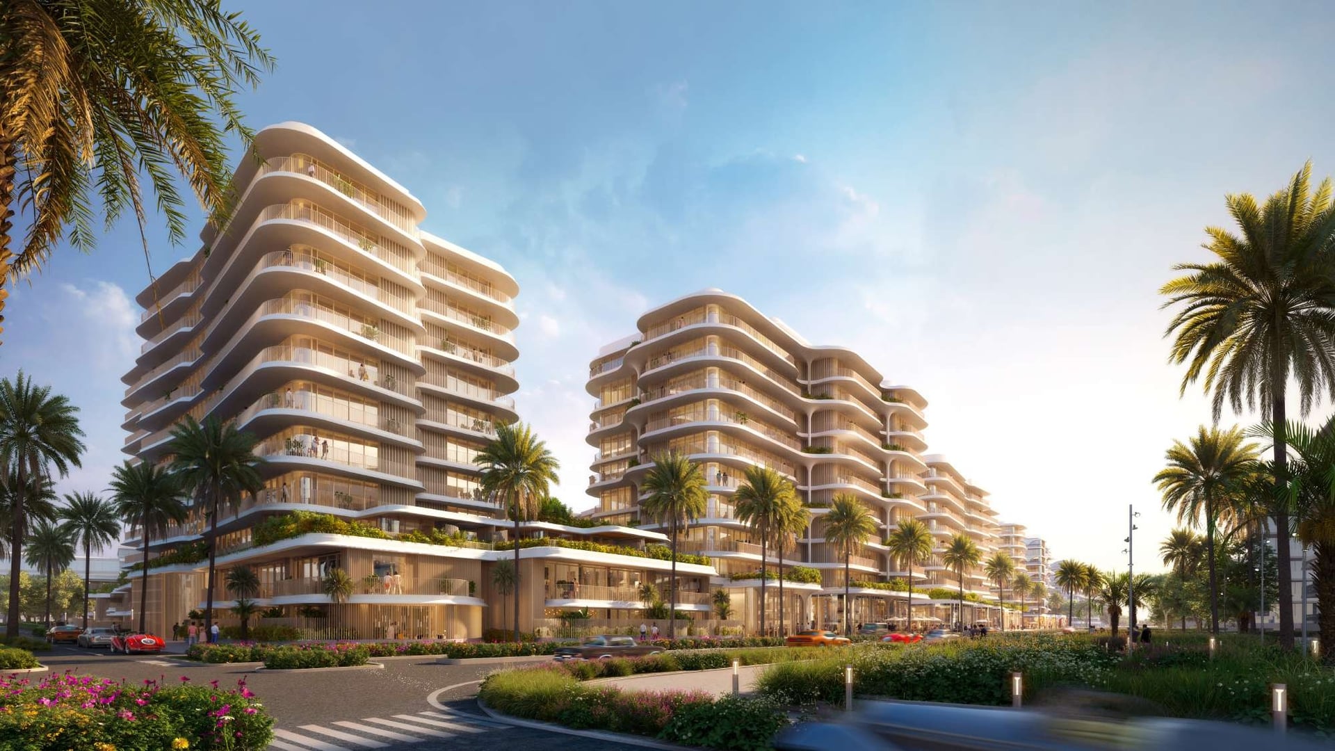 Mamsha Gardens by Aldar, Saadiyat Island. Render supplied by developer.