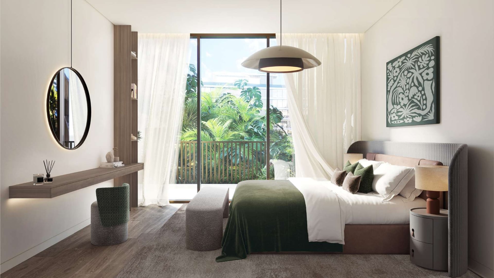 Mamsha Gardens by Aldar, image 5 of 7. Render supplied by developer.