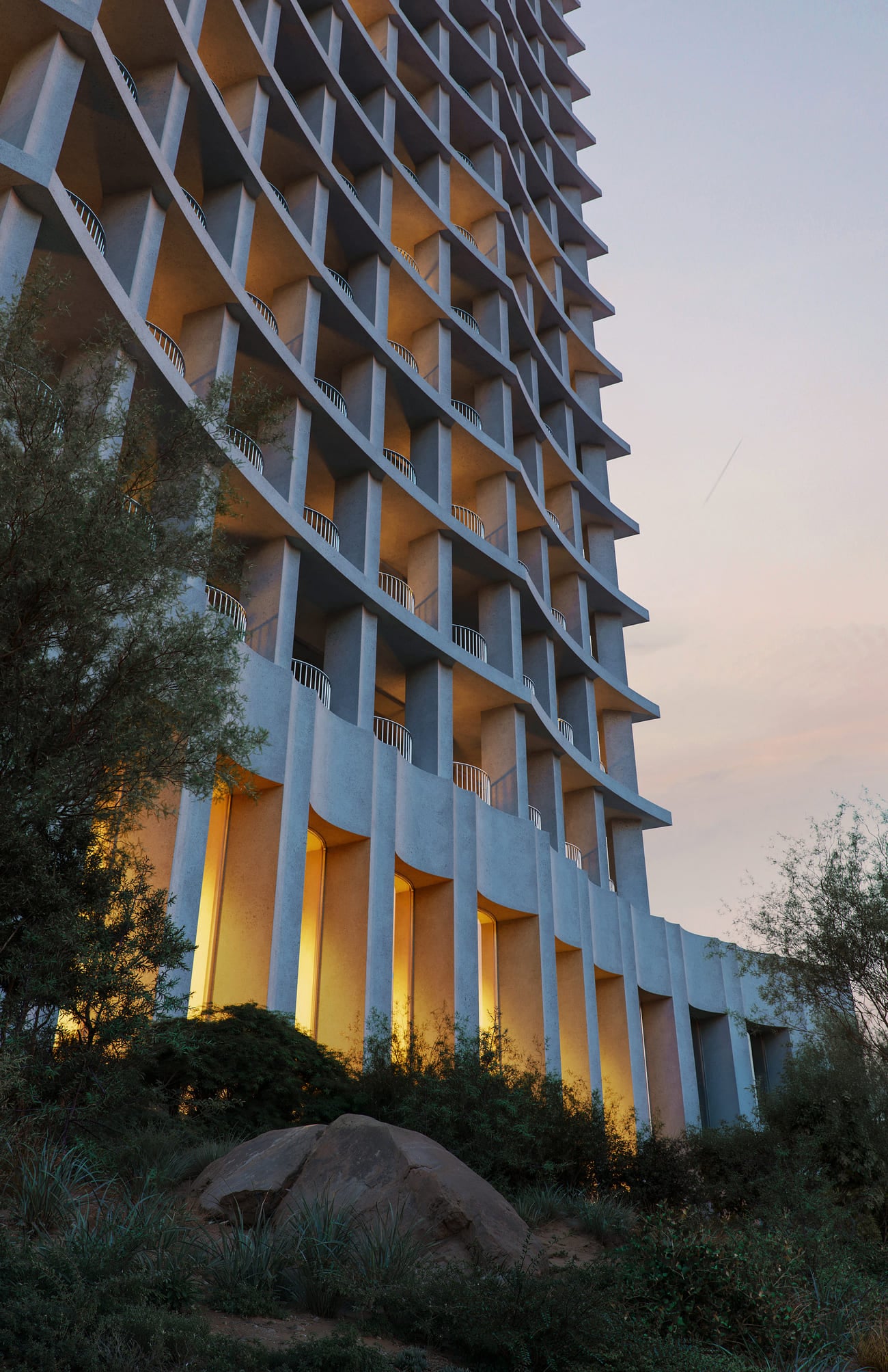 Eden House Za'abeel by H&H Development, image 1 of 9. Render supplied by developer.