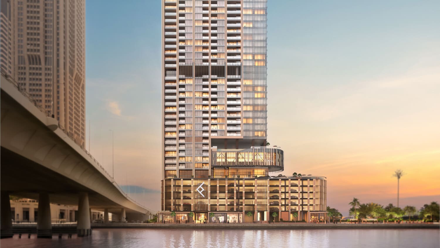 One River Point by Ellington, image 2 of 12. Render supplied by developer.