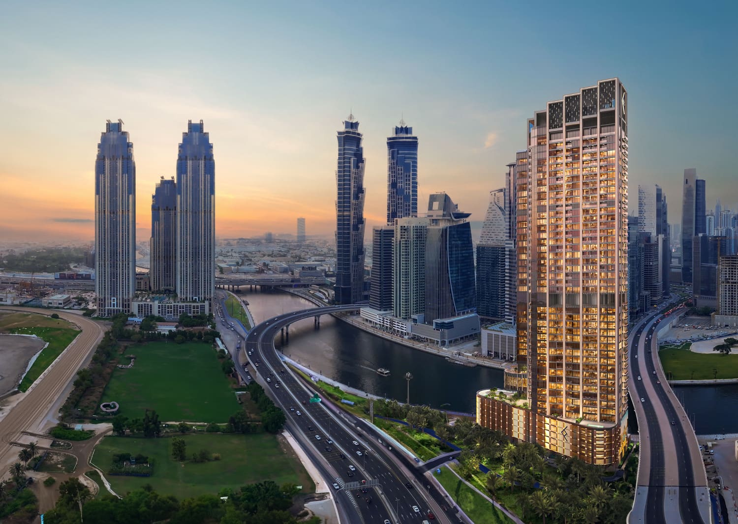 One River Point by Ellington, image 3 of 12. Render supplied by developer.