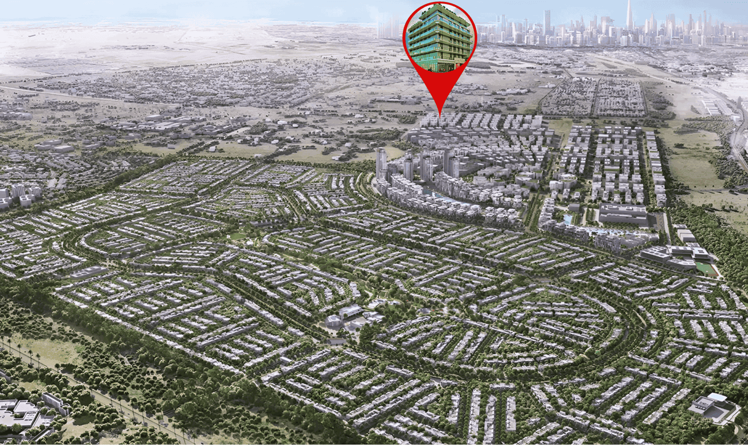 Zyra Vista Residence by Laraix Developers, image 7 of 9. Render supplied by developer.