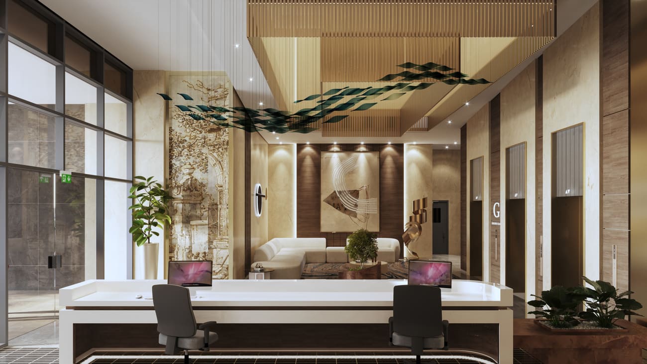 Palatium Residence by Ahmadyar Developments, image 19 of 22. Render supplied by developer.