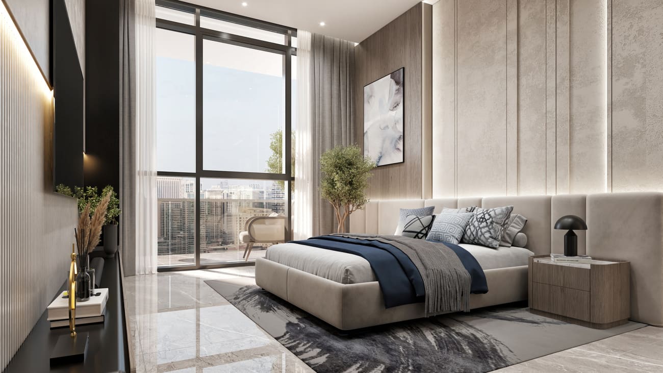 Palatium Residence by Ahmadyar Developments, image 4 of 22. Render supplied by developer.