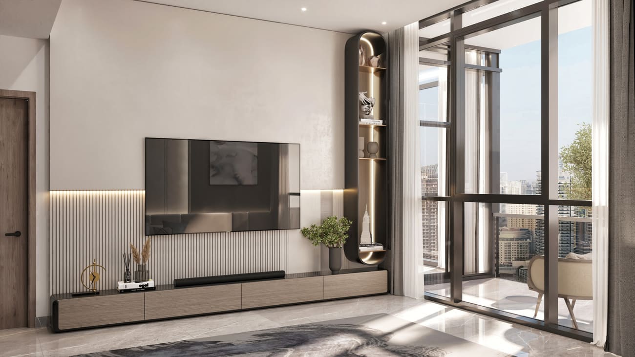 Palatium Residence by Ahmadyar Developments, image 5 of 22. Render supplied by developer.