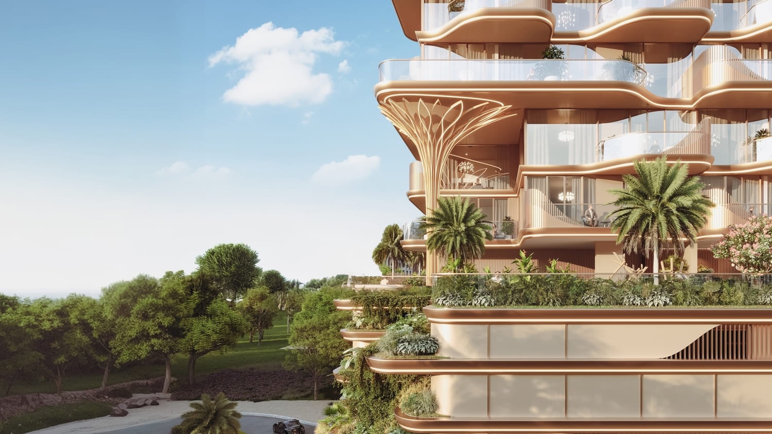Vestoria Bay by Ahmadyar Developments, image 1 of 15. Render supplied by developer.