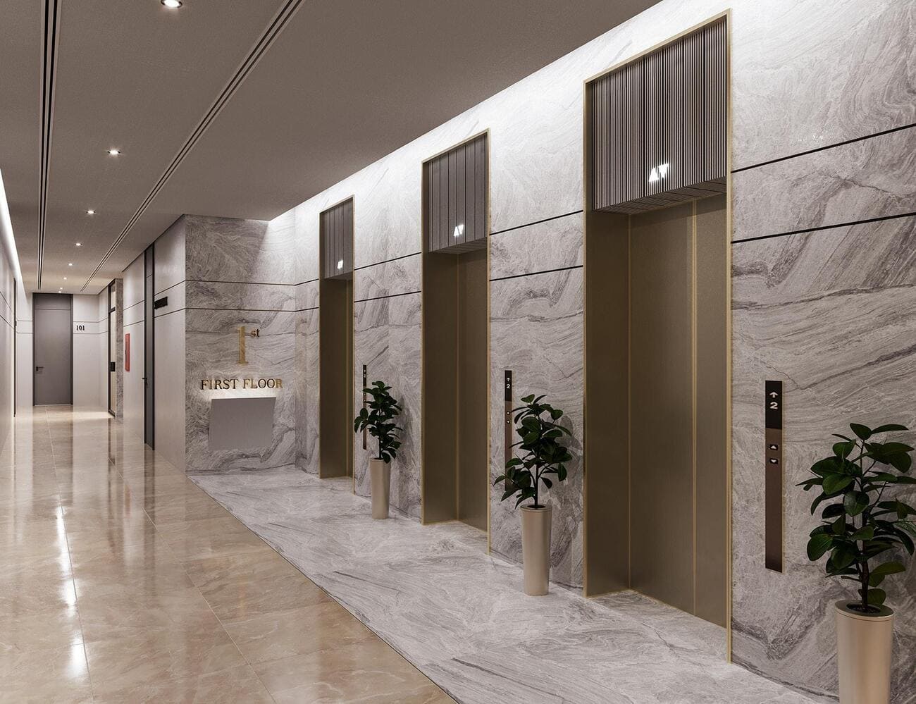 Palatium Residence by Ahmadyar Developments, image 20 of 22. Render supplied by developer.