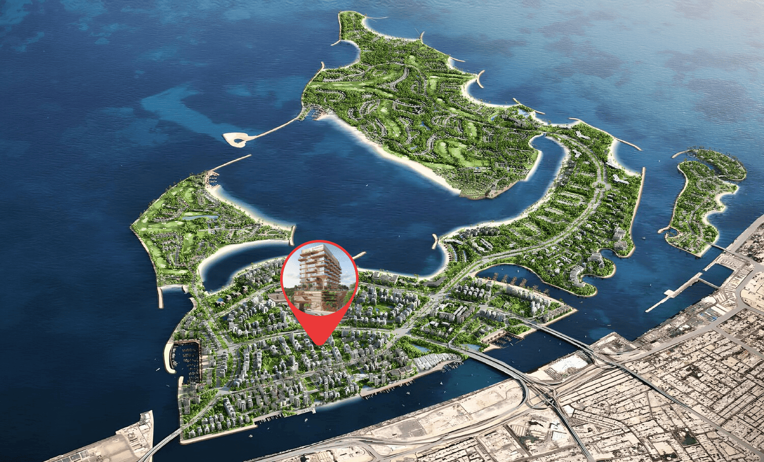 Vestoria Bay by Ahmadyar Developments, image 13 of 15. Render supplied by developer.