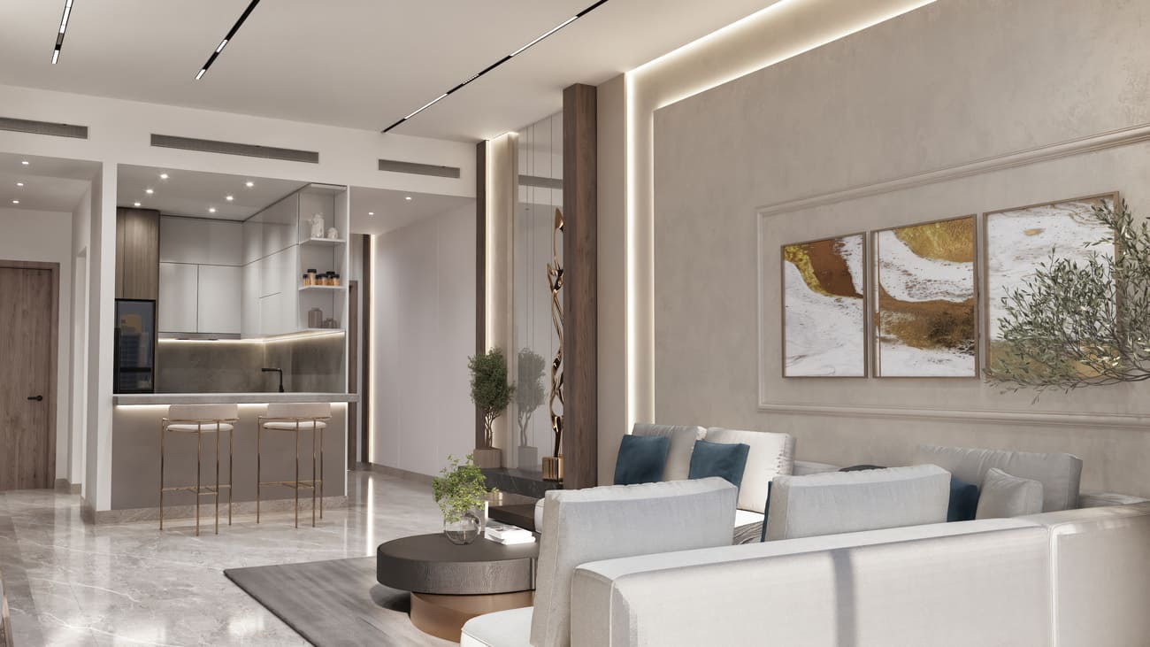 Palatium Residence by Ahmadyar Developments, image 6 of 22. Render supplied by developer.