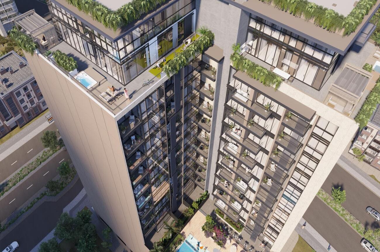 Palatium Residence by Ahmadyar Developments, image 3 of 22. Render supplied by developer.