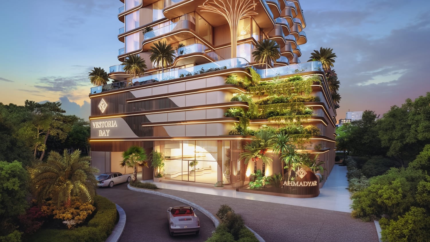 Vestoria Bay by Ahmadyar Developments, image 3 of 15. Render supplied by developer.