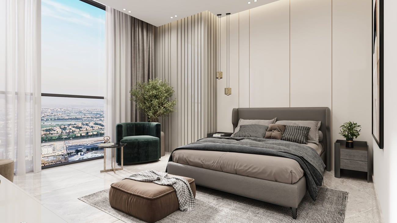 Palatium Residence by Ahmadyar Developments, image 11 of 22. Render supplied by developer.