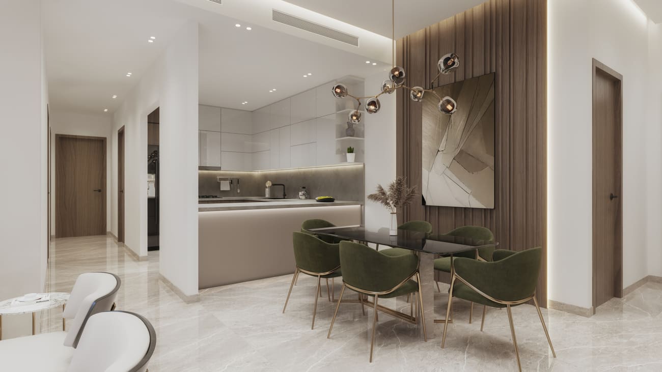 Palatium Residence by Ahmadyar Developments, image 12 of 22. Render supplied by developer.