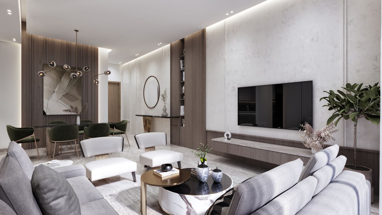 Palatium Residence by Ahmadyar Developments, image 14 of 22. Render supplied by developer.