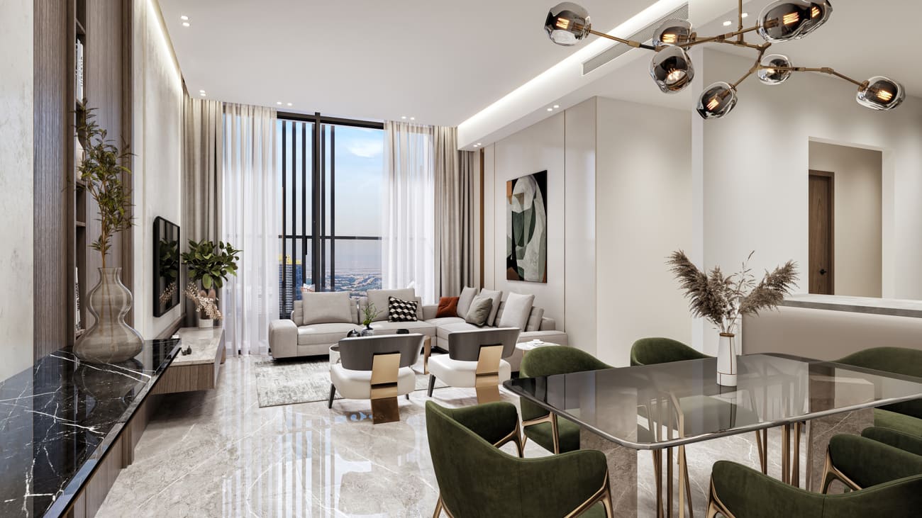 Palatium Residence by Ahmadyar Developments, image 17 of 22. Render supplied by developer.