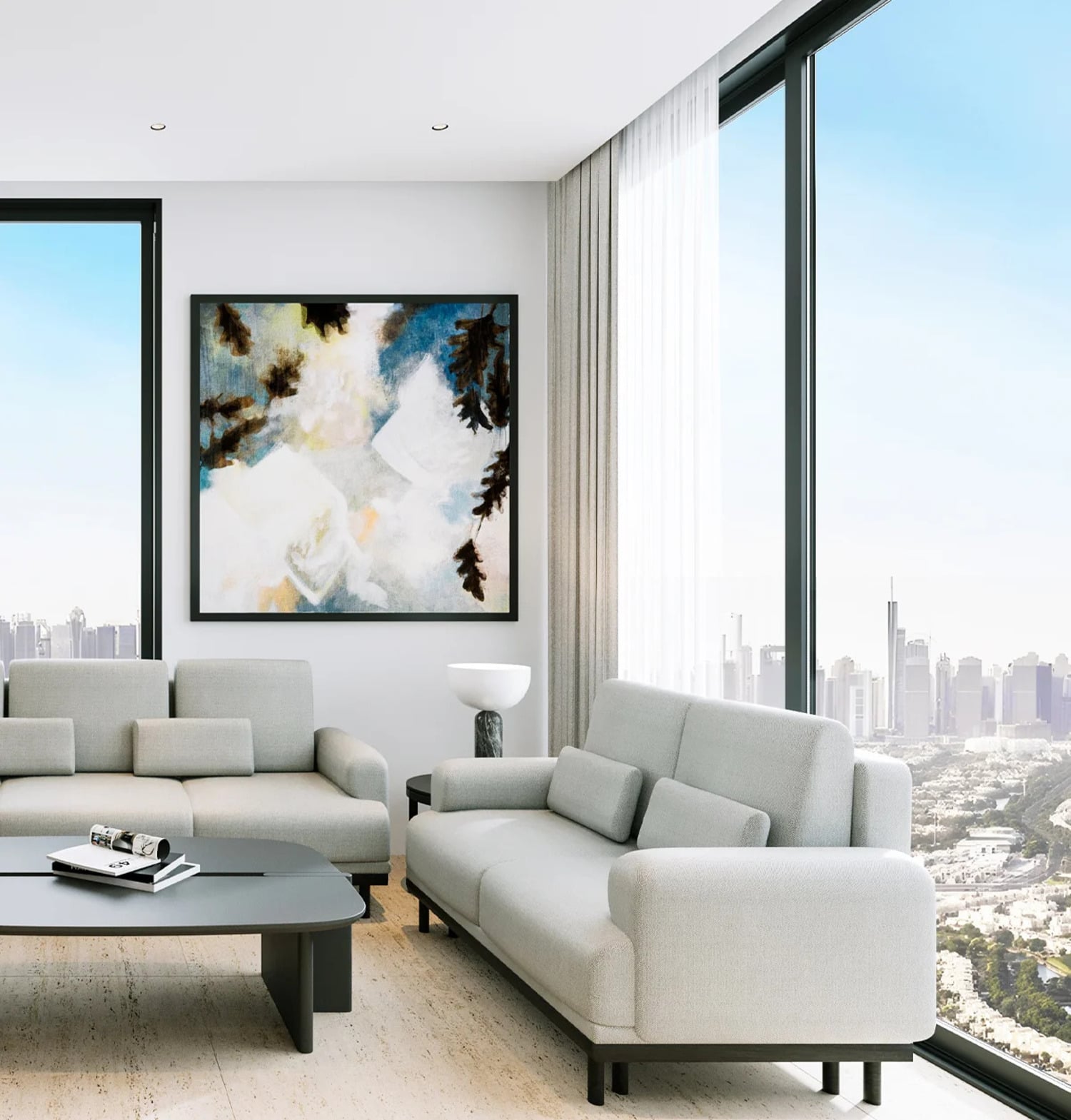 Santorini Residences by Loutraki by Loutraki Real Estate, image 10 of 23. Render supplied by developer.