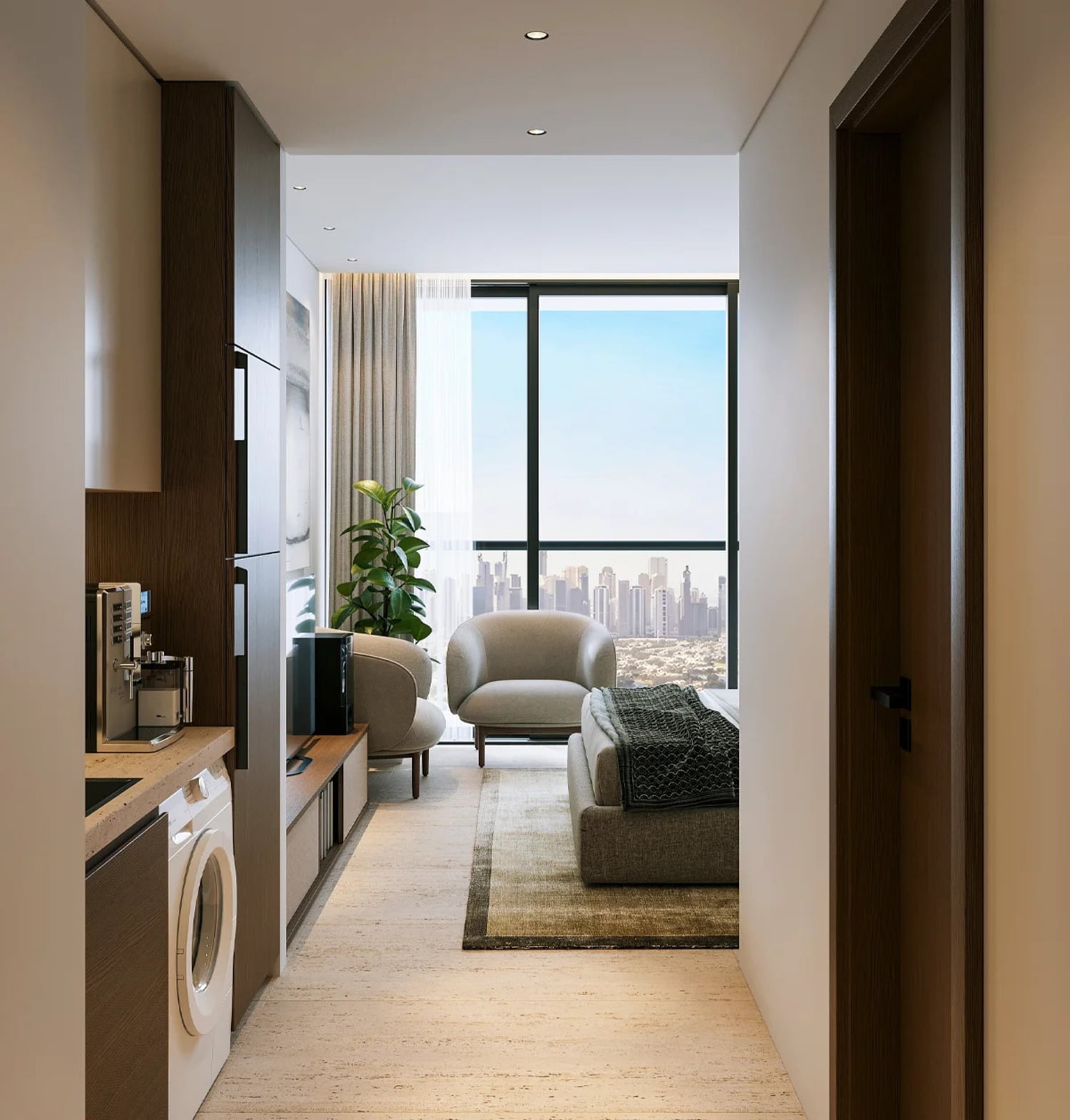 Santorini Residences by Loutraki by Loutraki Real Estate, image 11 of 23. Render supplied by developer.